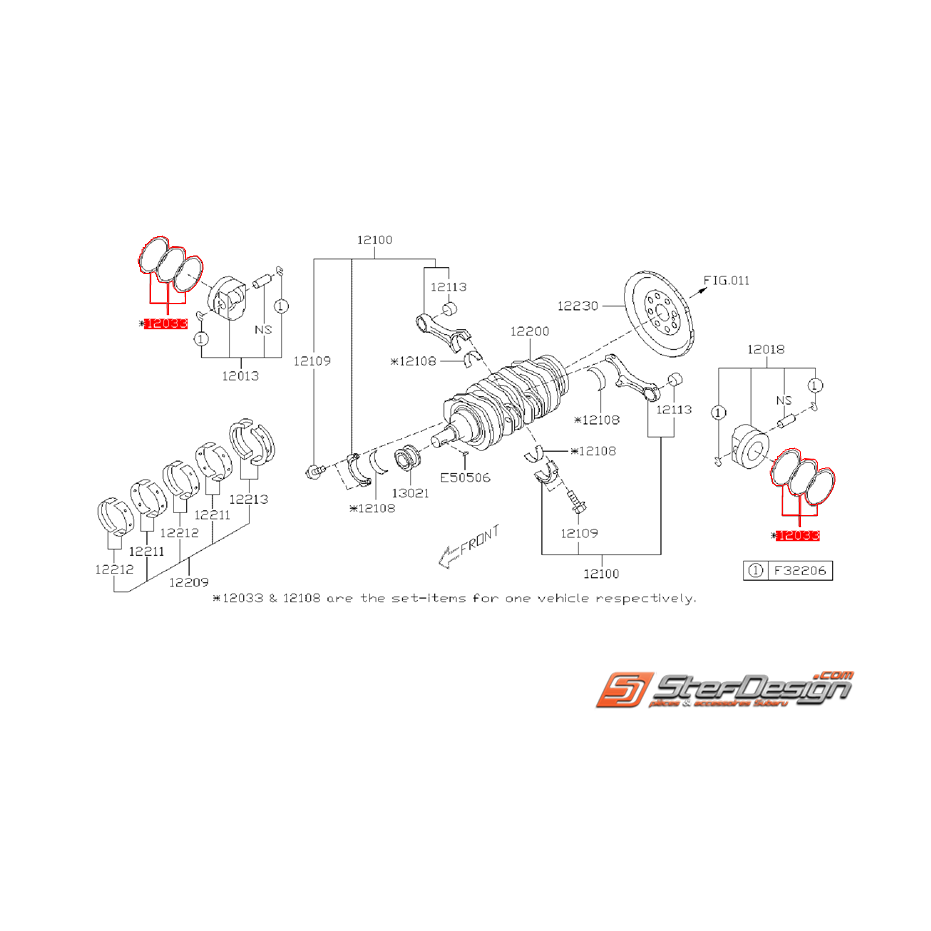 Segmentation côte origine SUBARU BRZ / TOYOTA GT 86