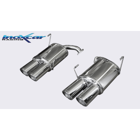 silencieux inoxcar pour subaru impreza wrx sti 2010 2011 2012 2013 2014