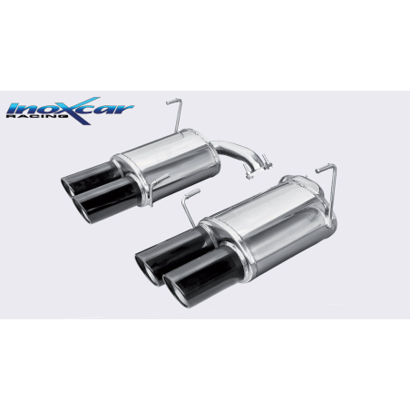 silencieux inoxcar pour subaru impreza wrx sti 2010 2011 2012 2013 2014