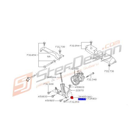 Ajusteur alternateur WRX/STI 2001-2007