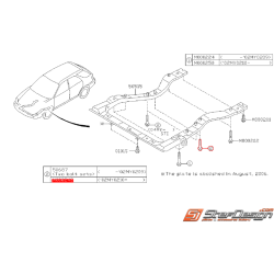 Boulon de fixation de berceau en U SUBARU WRX/STI 10/02/2002 à 2007
