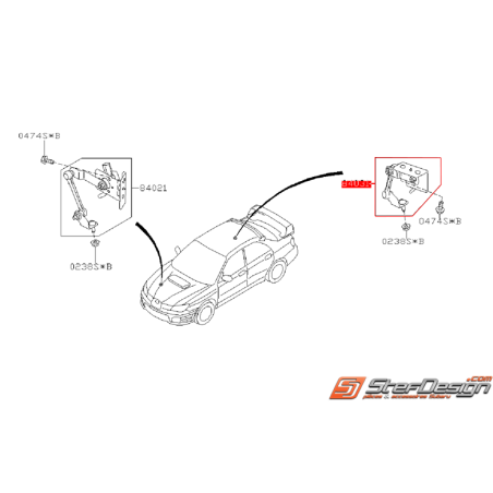 Capteur de réglage de feu arrière WRX/STI 06-07