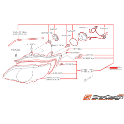 Phare avant xénon origine SUBARU OUTBACK 2007