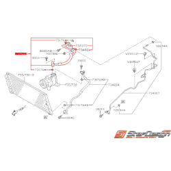 Flexible de climatisation SUBARU BRZ / TOYOTA GT 86