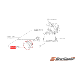 Optique anti brouillard avant origine SUBARU WRX 2008 Diesel