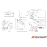 Support d'étrier de frein avant SUBARU 2.0L Atmo 2005