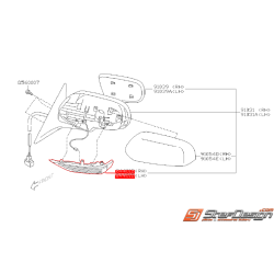 Clignotant de rétroviseurs SUBARU LEGACY 2004