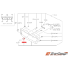 Support de logo de calandre SUBARU FORESTER 98-02