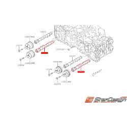 Arbre a cames échappement origine SUBARU BRZ / TOYOTA GT 86