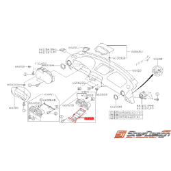 Porte gobelet origine SUBARU WRX/STI 01-02