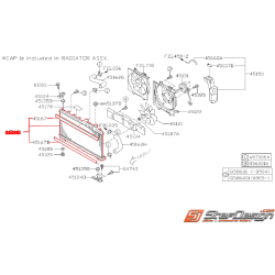 Radiateur origine SUBARU STI 2008-2009