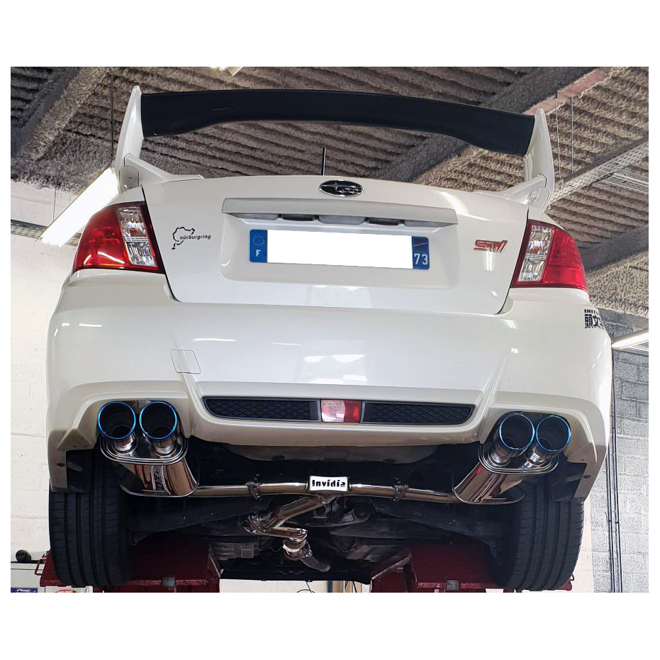 Cat-back INVIDIA Q300 pour Impreza STI 2011-2019