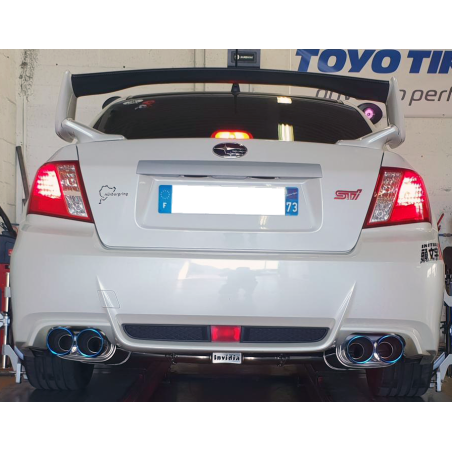 Cat-back INVIDIA Q300 pour Impreza STI 2011-2019