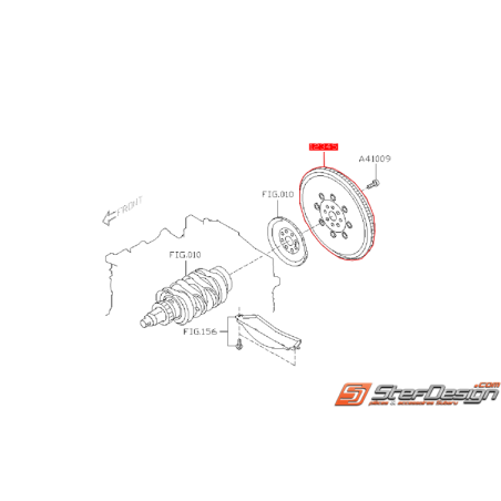 Volant moteur bi-masse subaru diesel 08-10