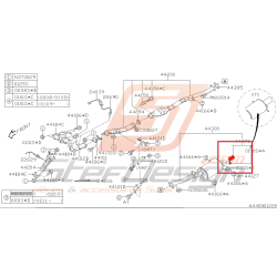 Embout silencieux WRX 2001
