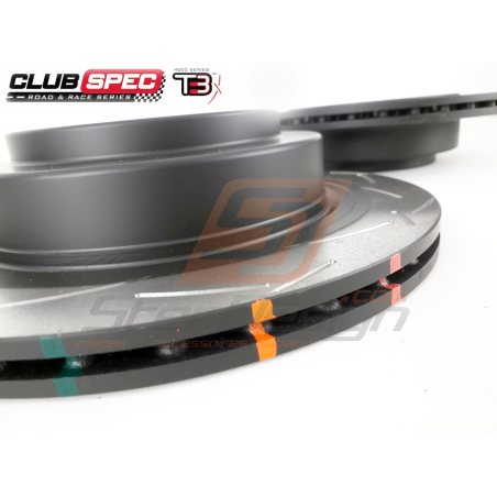 Disque arrière rainurés DBA 4000 subaru WRX 01-07