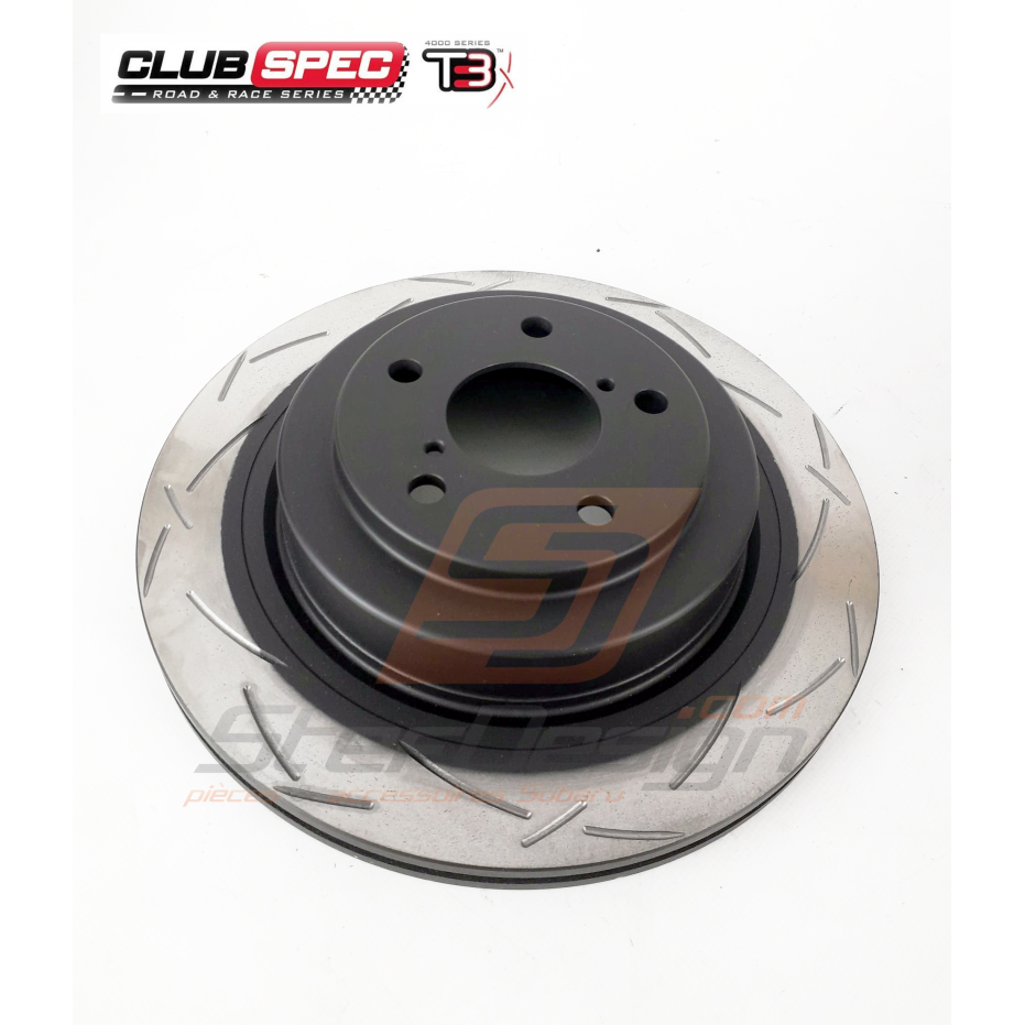 Disque arrière rainurés DBA 4000 subaru WRX 01-07