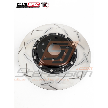 Disque avant rainurés DBA 5000 Bol alu  subaru STI 2001- 2016