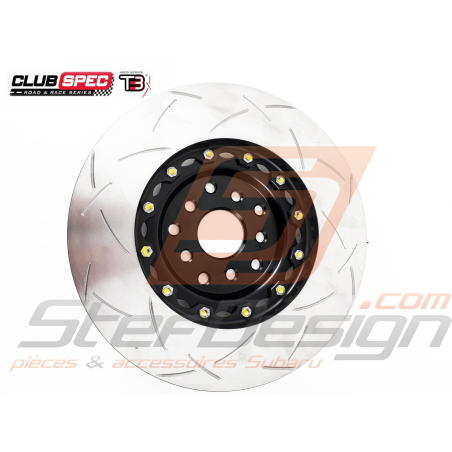 Disque avant rainurés DBA 5000 Bol alu  subaru STI 2001- 2016