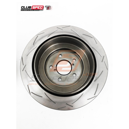 Disque arrière rainurés DBA 4000 subaru impreza GT STI TYPE R /RA 