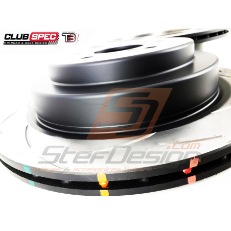 Disque arrière rainurés DBA 4000 subaru impreza GT STI TYPE R /RA 