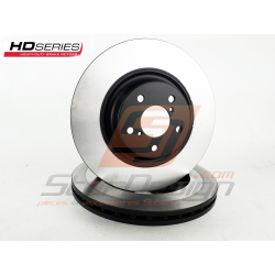 Disque avant lisse DBA 4000 subaru GT 99-00 sans ABS et WRX 01-10 avec ABS BRZ et GT86