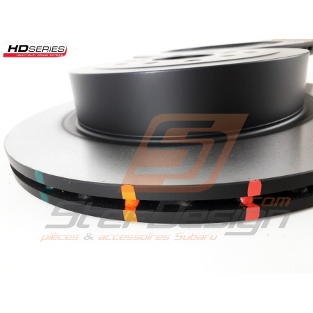 Disque arrière lisse DBA 4000 subaru STI  2008-2016