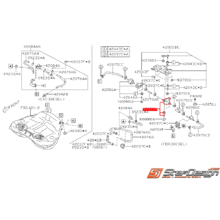 Pompe a gazoil origine SUBARU FORESTER 2010