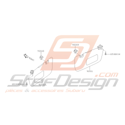 Pare-soleil origine SUBARU XV 2010