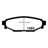 Kit plaquettes arrière EBC subaru WRX 08-10 BRZ 13-16 