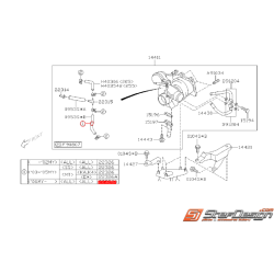 Restricteur 0.8mm de turbo SUBARU WRX 2006-2007