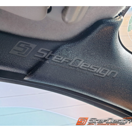 Support 3 manomètres montant de pare brise noir impreza GT