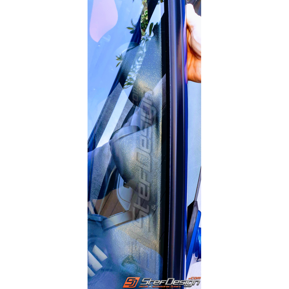 Support 3 manomètres montant de pare brise noir impreza GT