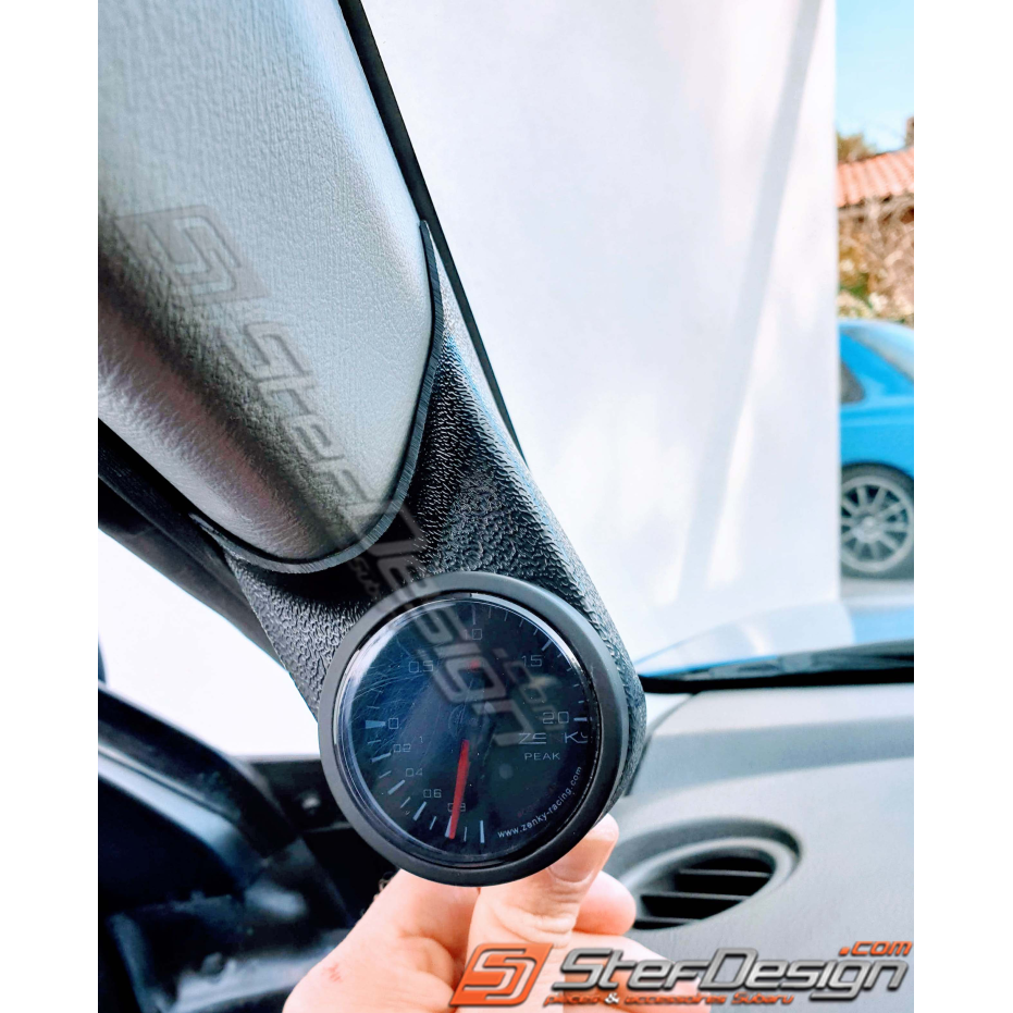 Support 1 manomètre montant de pare brise wrx et STI 01/07 Support 1 manomètre montant de pare brise wrx et STI 01/07