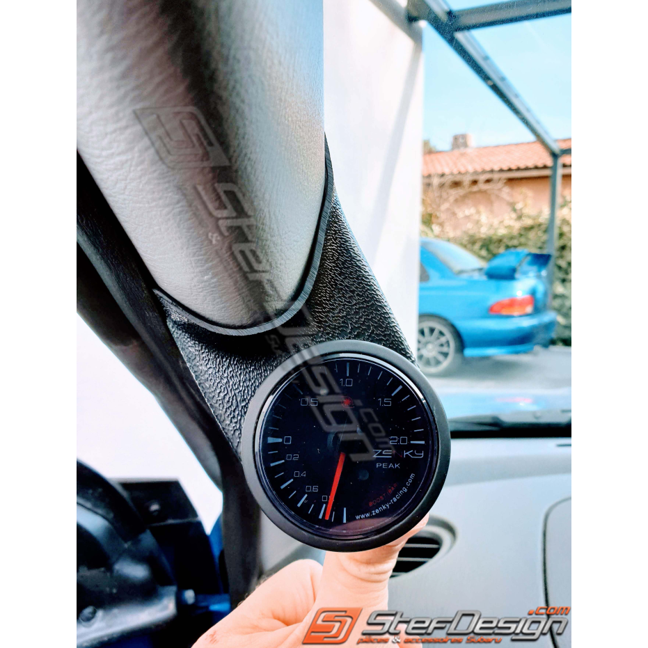 Support 1 manomètre montant de pare brise wrx et STI 01/07 Support 1 manomètre montant de pare brise wrx et STI 01/07