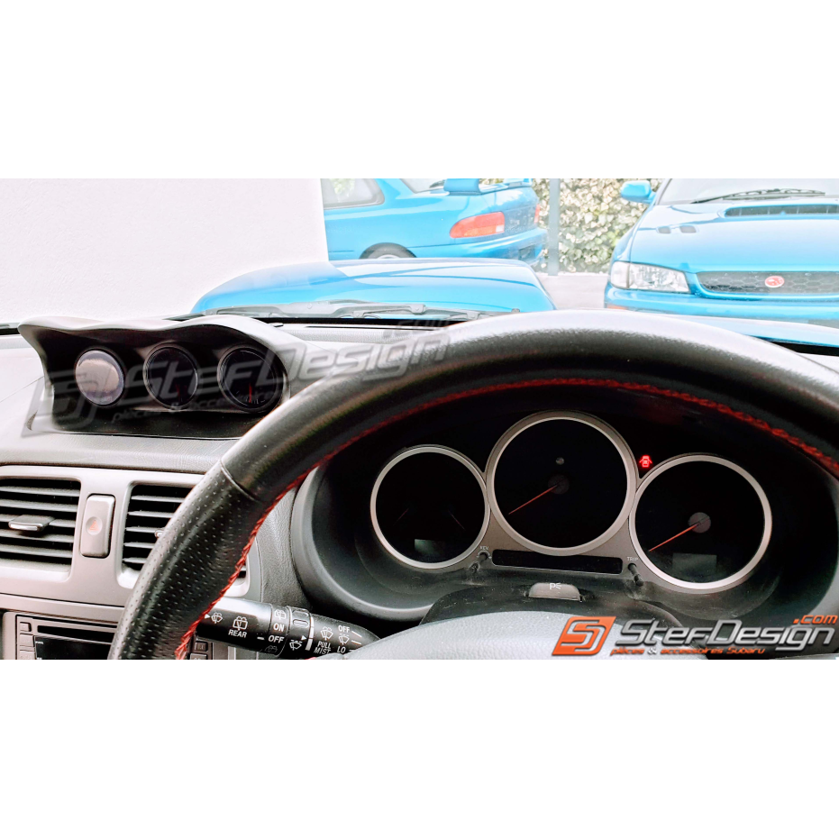 Console 3 manomètres centrale SUBARU Impreza WRX/STI 01-07 Console 3 manomètres centrale SUBARU Impreza WRX/STI 01-07