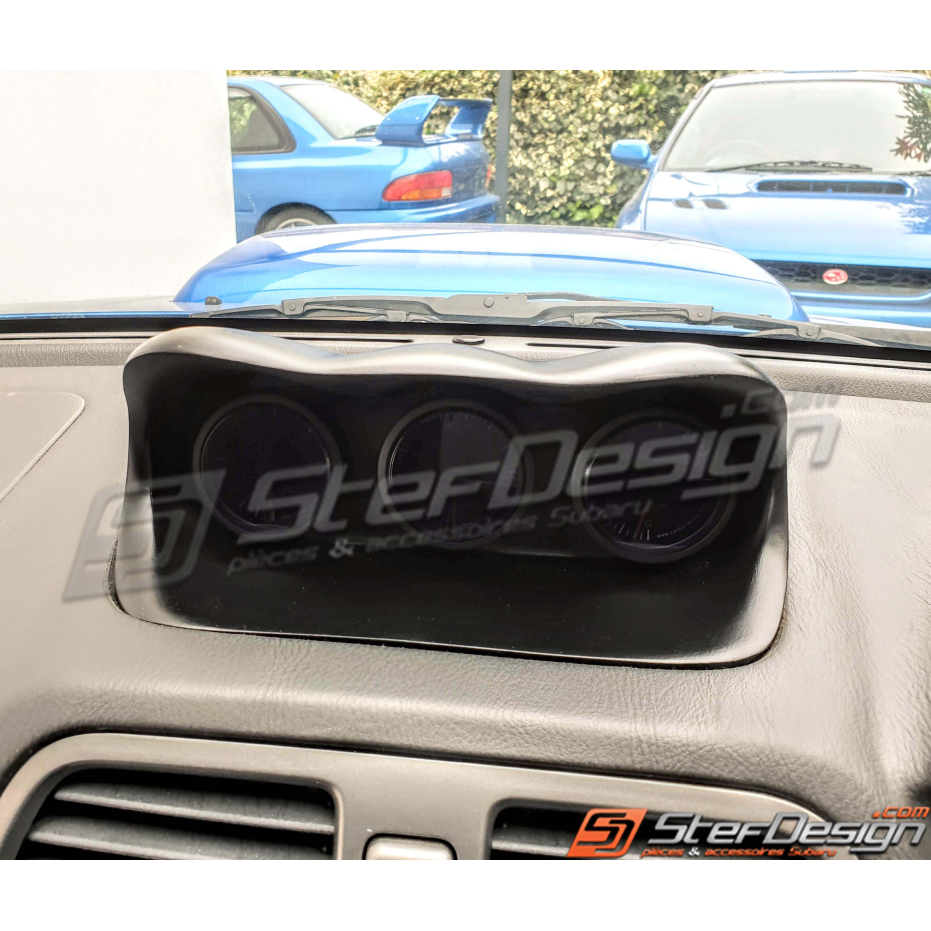 Console 3 manomètres centrale SUBARU Impreza WRX/STI 01-07 Console 3 manomètres centrale SUBARU Impreza WRX/STI 01-07