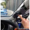 Support 2 manomètres NOIR ou GRIS SUBARU impreza RHD WRX et STI 01/07