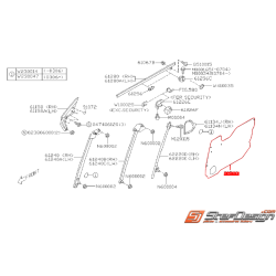 Film de protection de porte avant SUBARU FORESTER TURBO 03-08