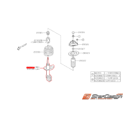 Amortisseur avant origine SUBARU WRX 2008 Diesel
