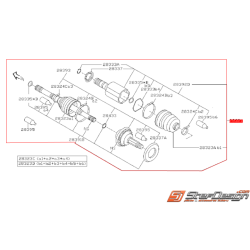 Cardant avant origine pour SUBARU 2.0R 2006