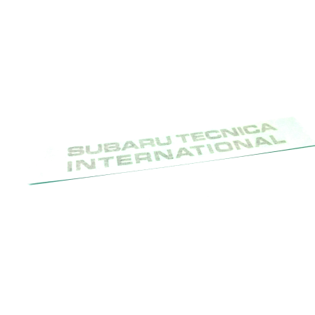 Autocollant Subaru Technica International de cache anti-brouillard STI 2004 RHD