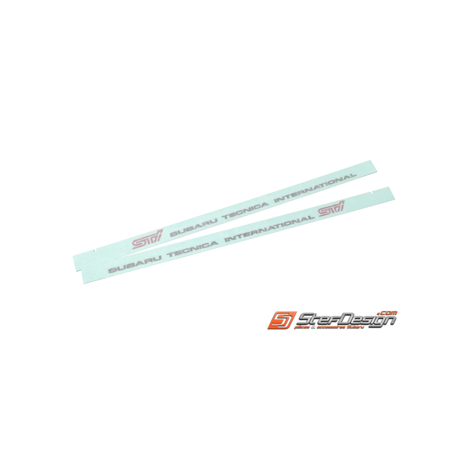 Autocollant de porte avant origine SUBARU STI 05-07