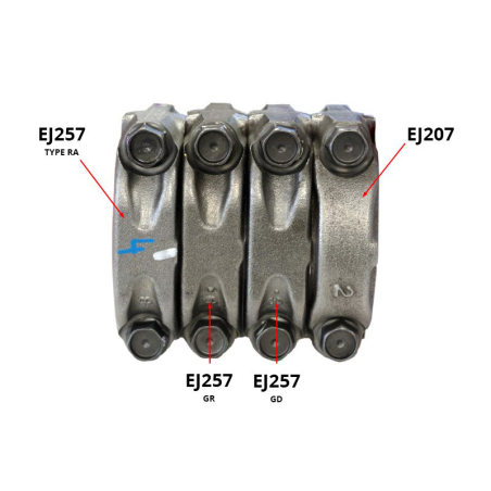 Bas moteur embiellé EJ 257 (2.5l) STI RA