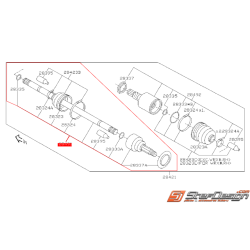 Demi cardan arrière origine SUBARU STI 2008-2010
