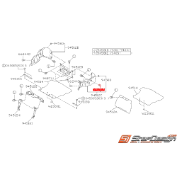 Clips de garniture intérieur de coffre origine SUBARU GT 93-00