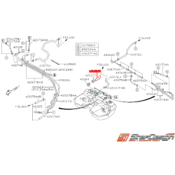 Flexible de goulotte de remplissage de carburant WRX/STI 01-07