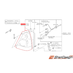 Optique arrière origine SUBARU FORESTER SG 2005