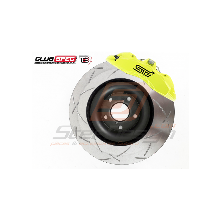Disque DBA 4000 subaru STI 2018 + (Gros étrier) 