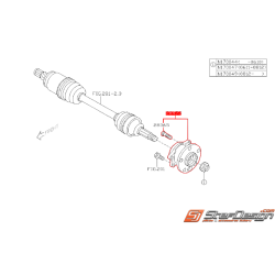 Moyeu arrière origine SUBARU LEGACY 2004